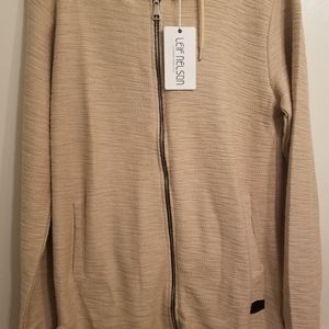 Leif Nelson Urban Streetwear Mens Hooded Zip-up.